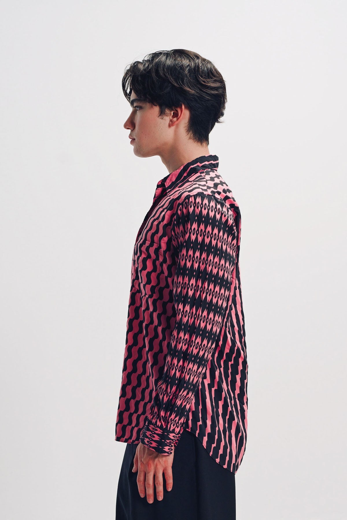 Comme Des Garcons Homme Plus | Printed Long Sleeve Shirt