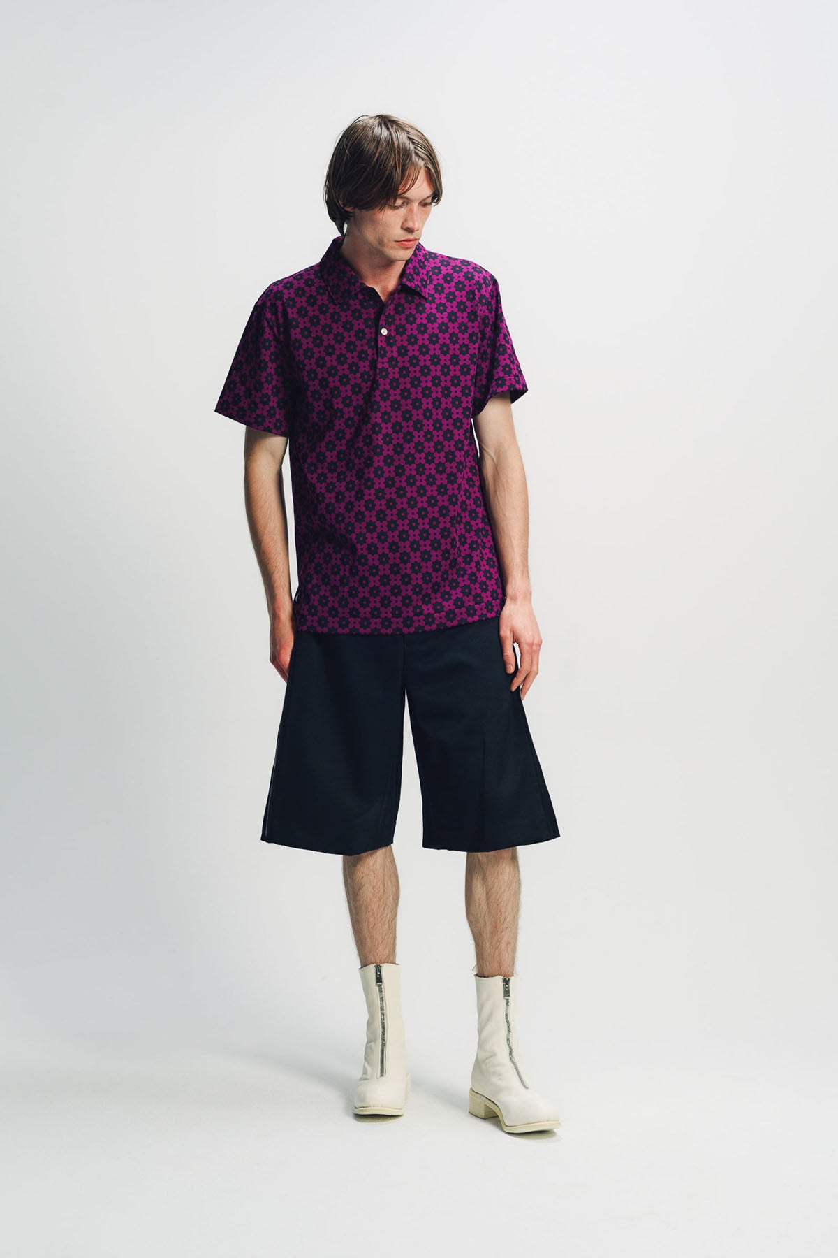 COMME DES GARCONS HOMME PLUS | PRINTED POLO