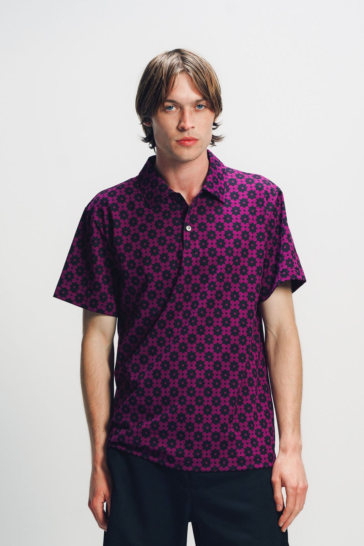 COMME DES GARCONS HOMME PLUS | PRINTED POLO