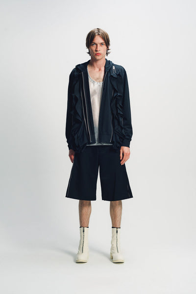 COMME DES GARCONS HOMME PLUS | DOUBLE ZIP HOODIE
