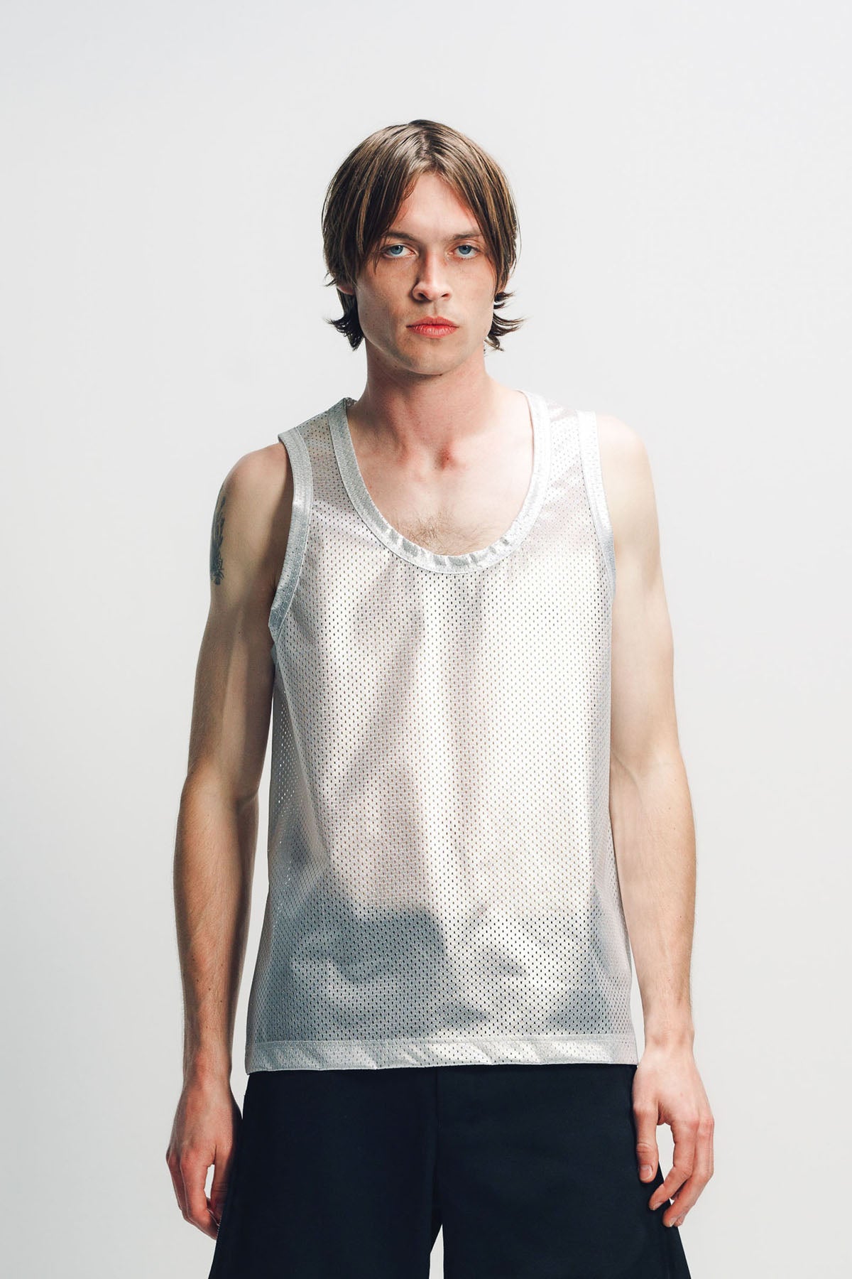 COMME DES GARCONS HOMME PLUS | MESH TANK TOP