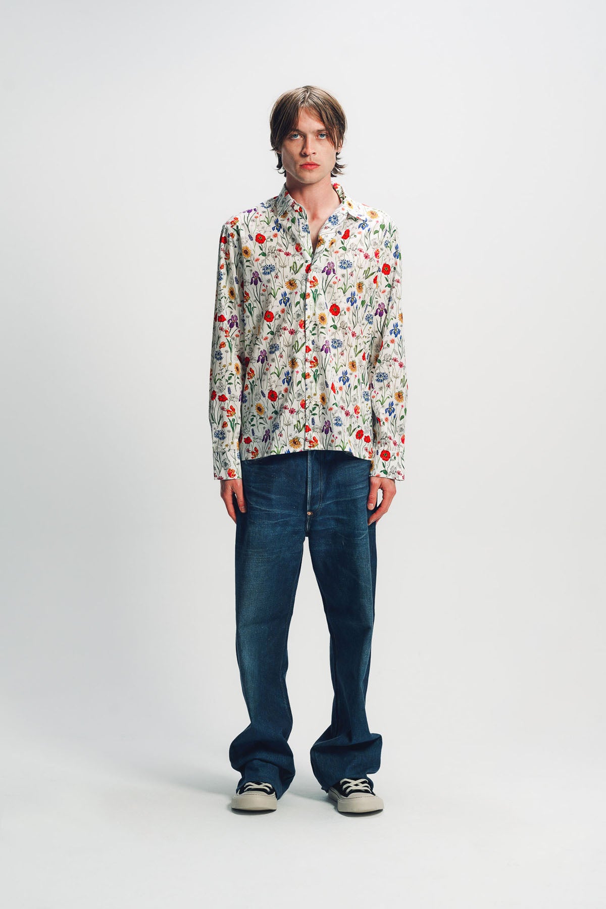JUNYA WATANABE | CHECK QUILT LONG SLEEVE SHIRT