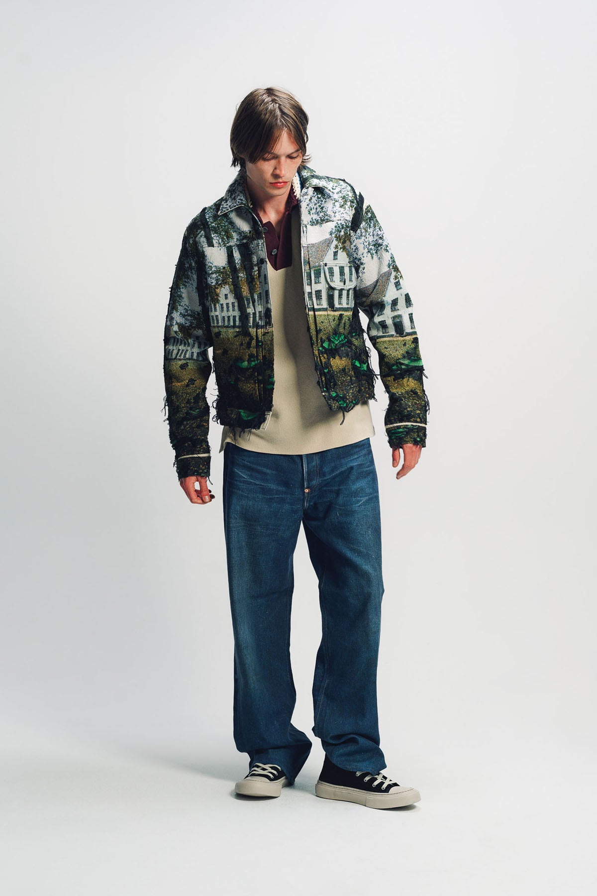 JUNYA WATANABE | LEVI'S BERBERJIN INKJET PRINTED JACKET