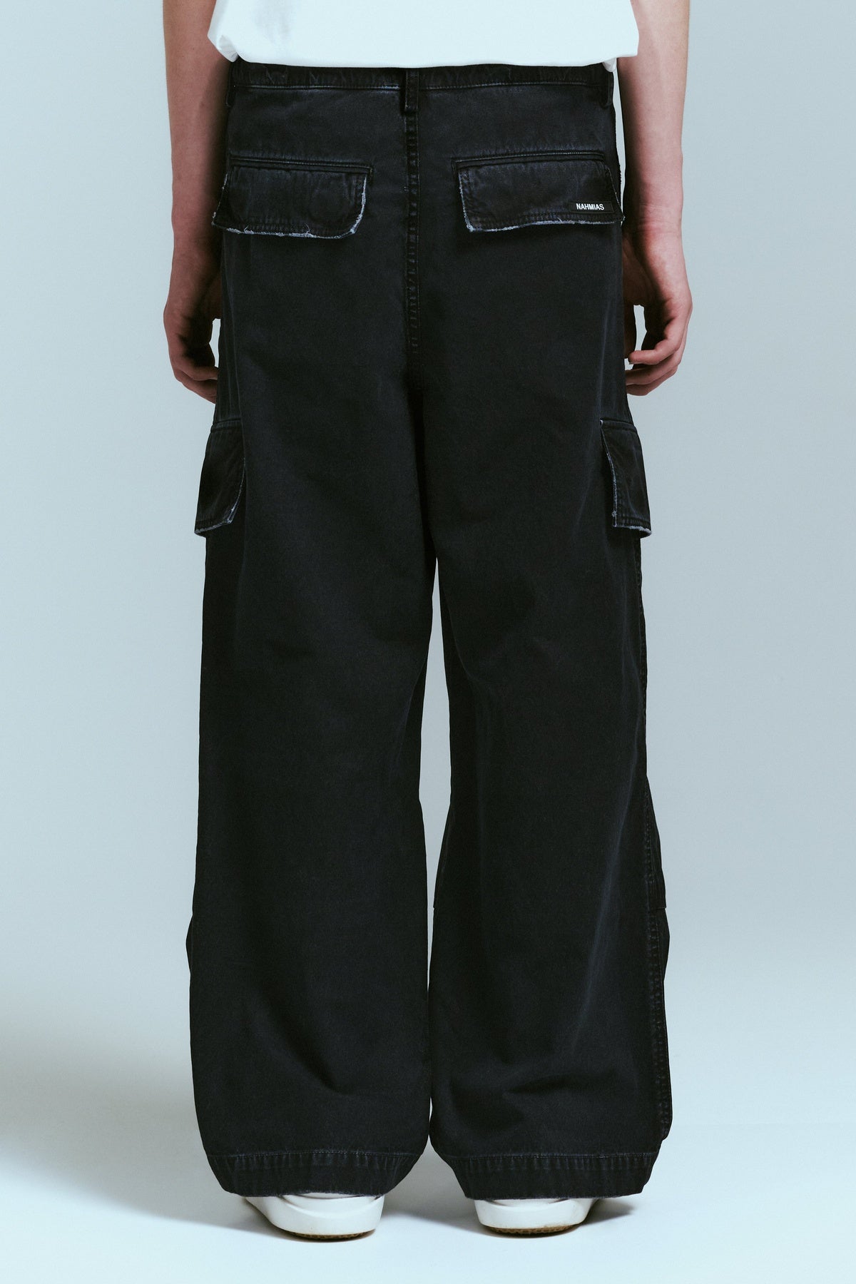 NAHMIAS | WASHED OVERSIZED CARGO PANTS