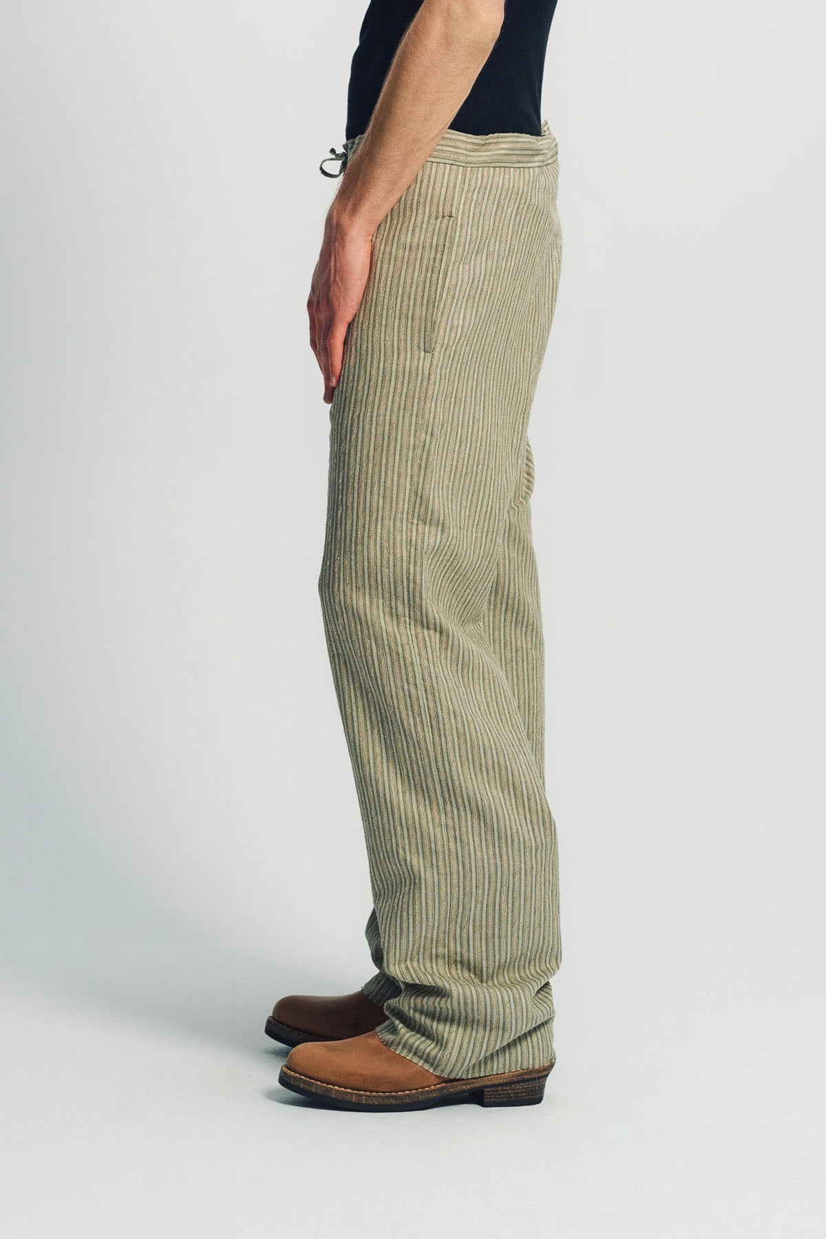K'ANG | STRIPED TROUSERS