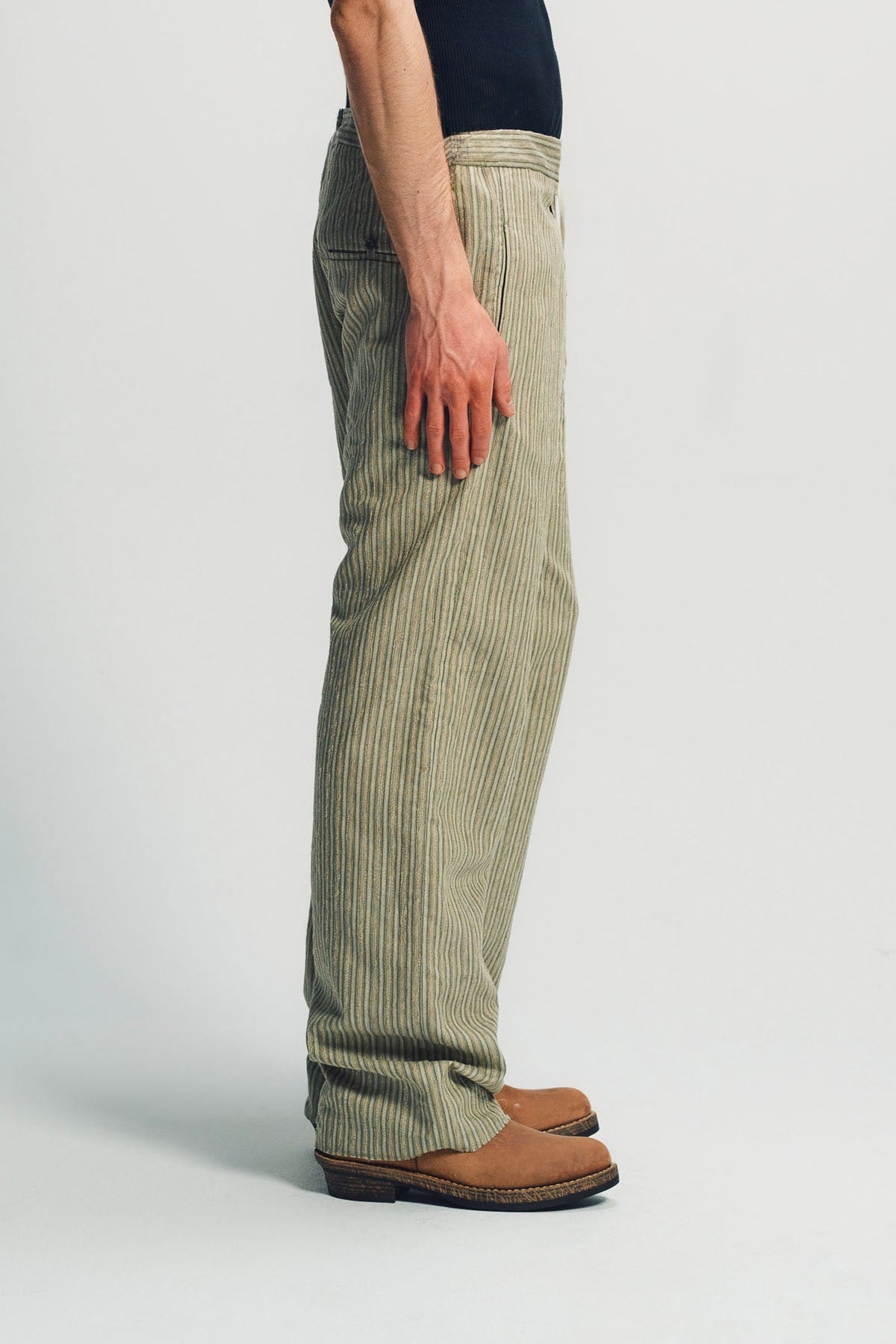 K'ANG | STRIPED TROUSERS