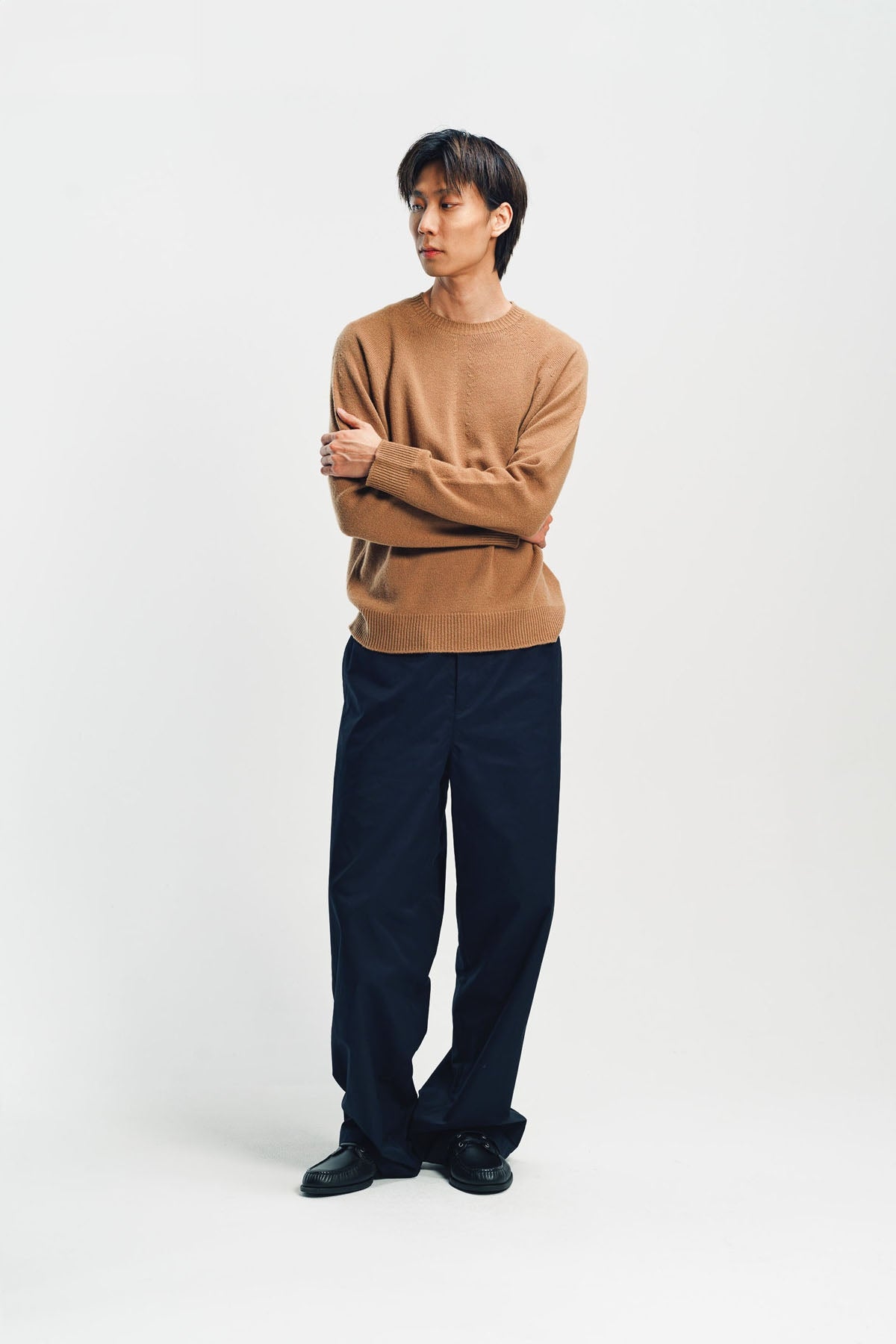 JIL SANDER | WOOL CANVAS POLO SHIRT