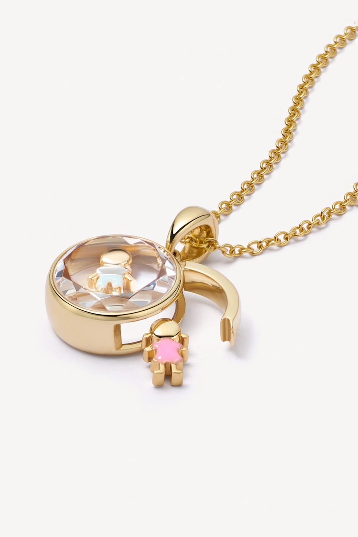 LOQUET LONDON | 18K MINI ROUND LOCKET