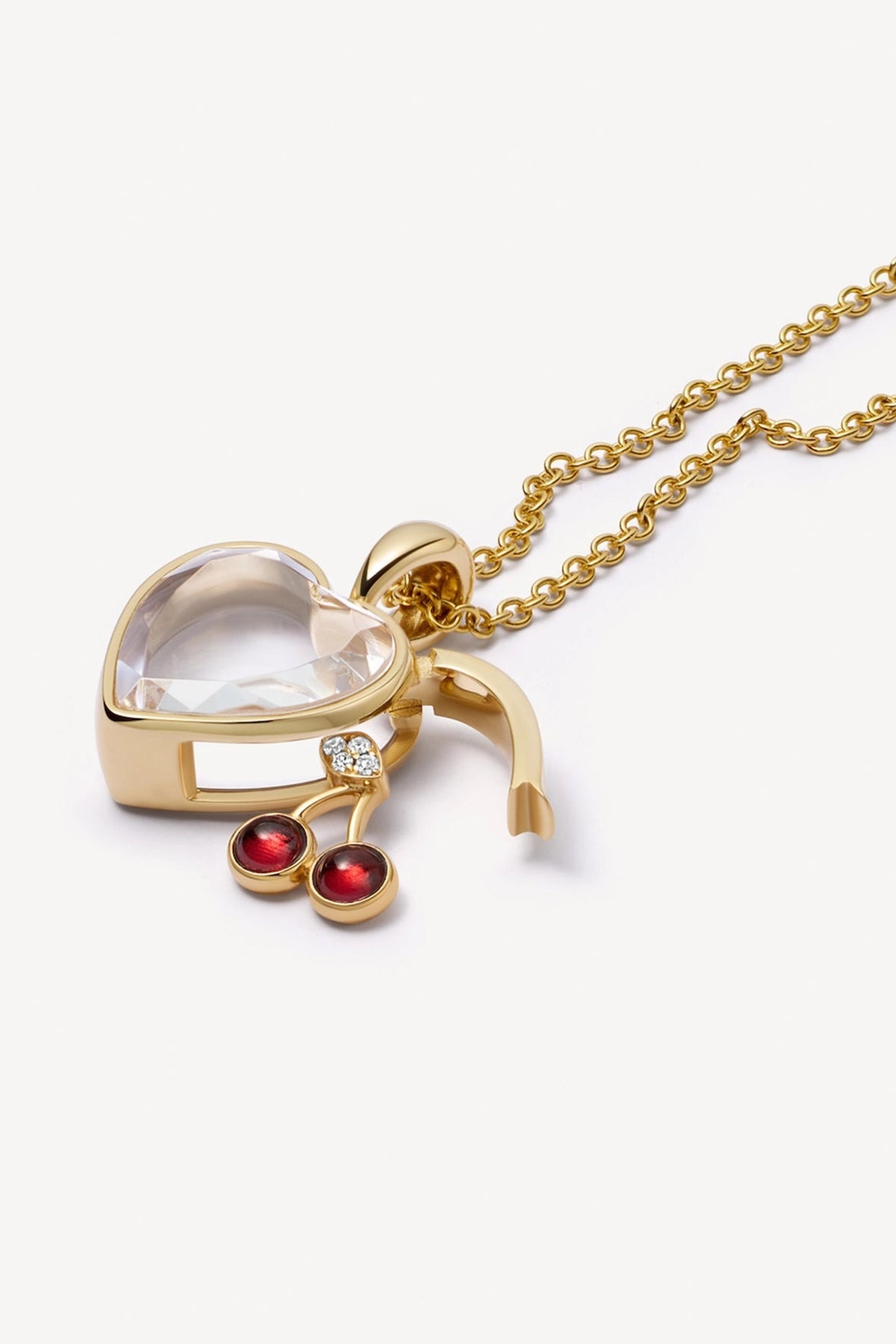 LOQUET LONDON | 18KYG MINI HEART LOCKET