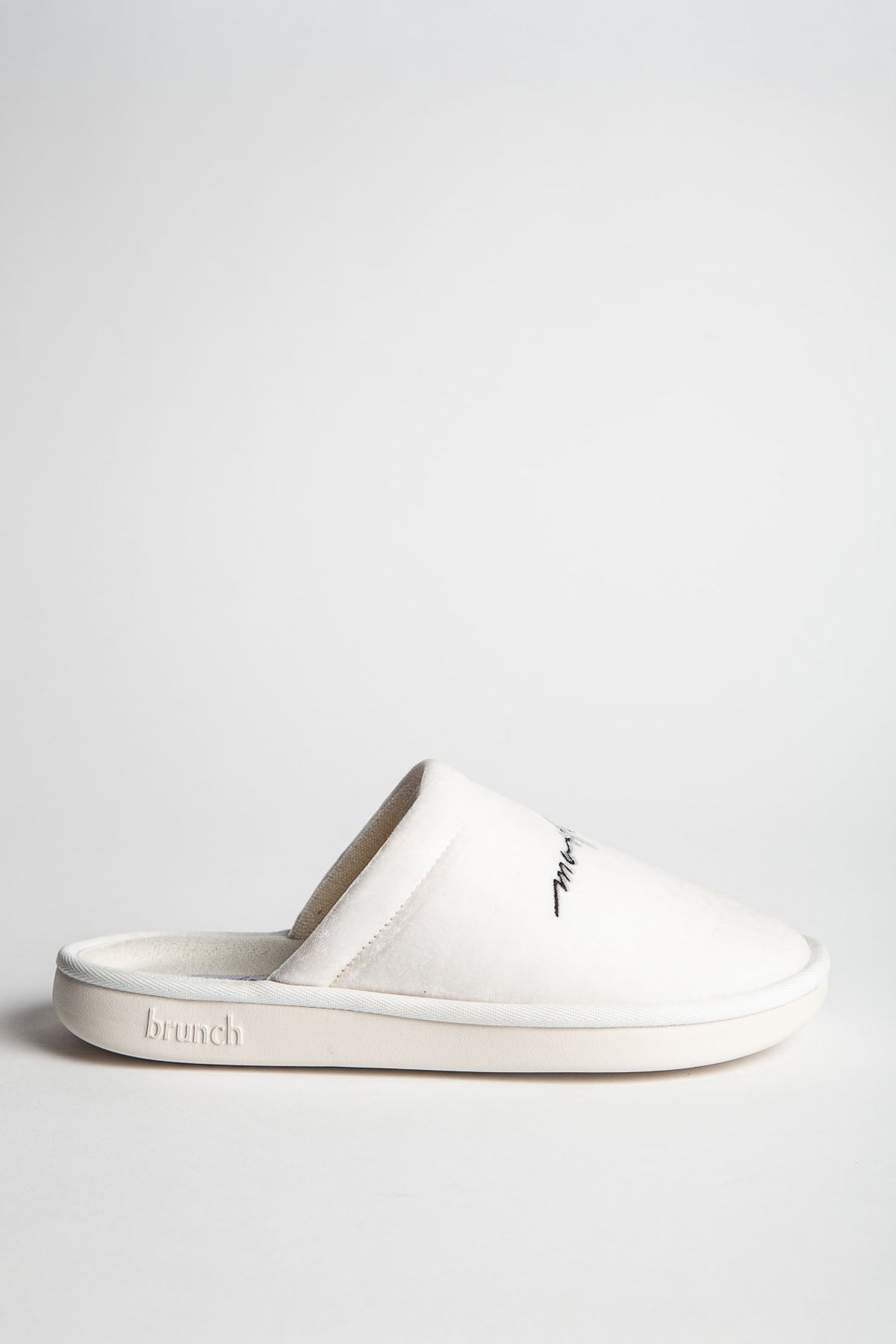 MAXFIELD PRIVATE COLLECTION | WHITE MAXFIELD SLIPPERS