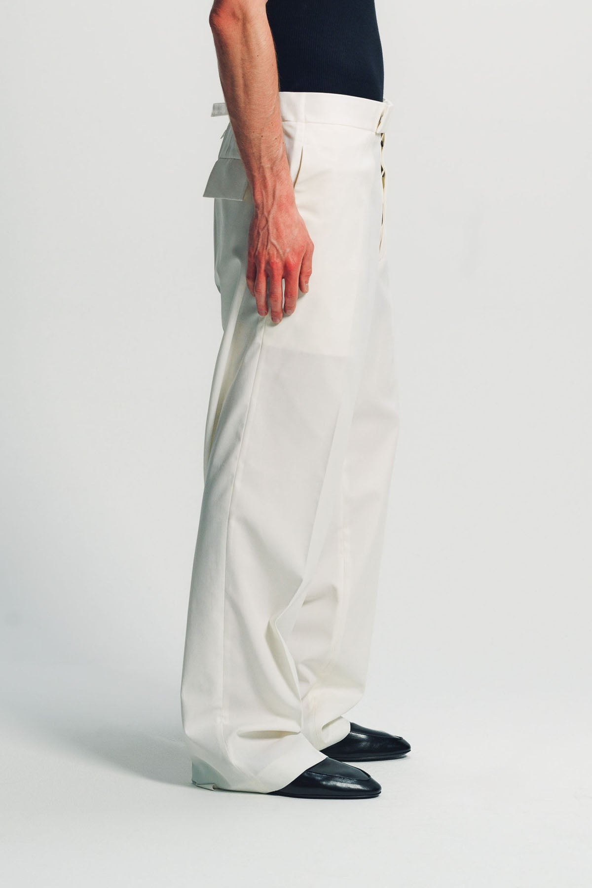 SAPIO | TWILL COTTON PANTS