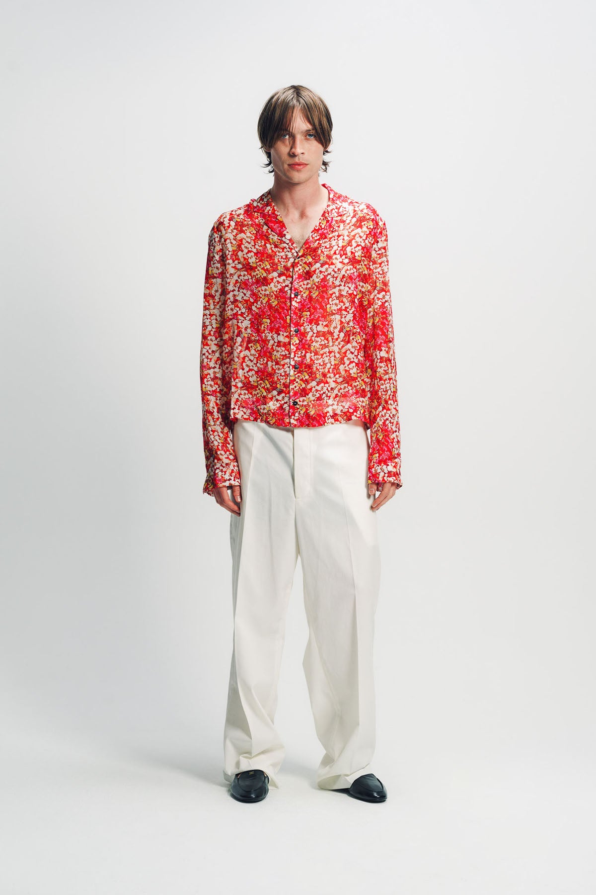 SAPIO | SILK FLORAL SHIRT