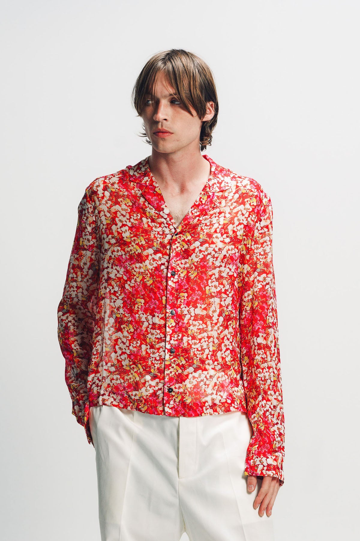 SAPIO | SILK FLORAL SHIRT