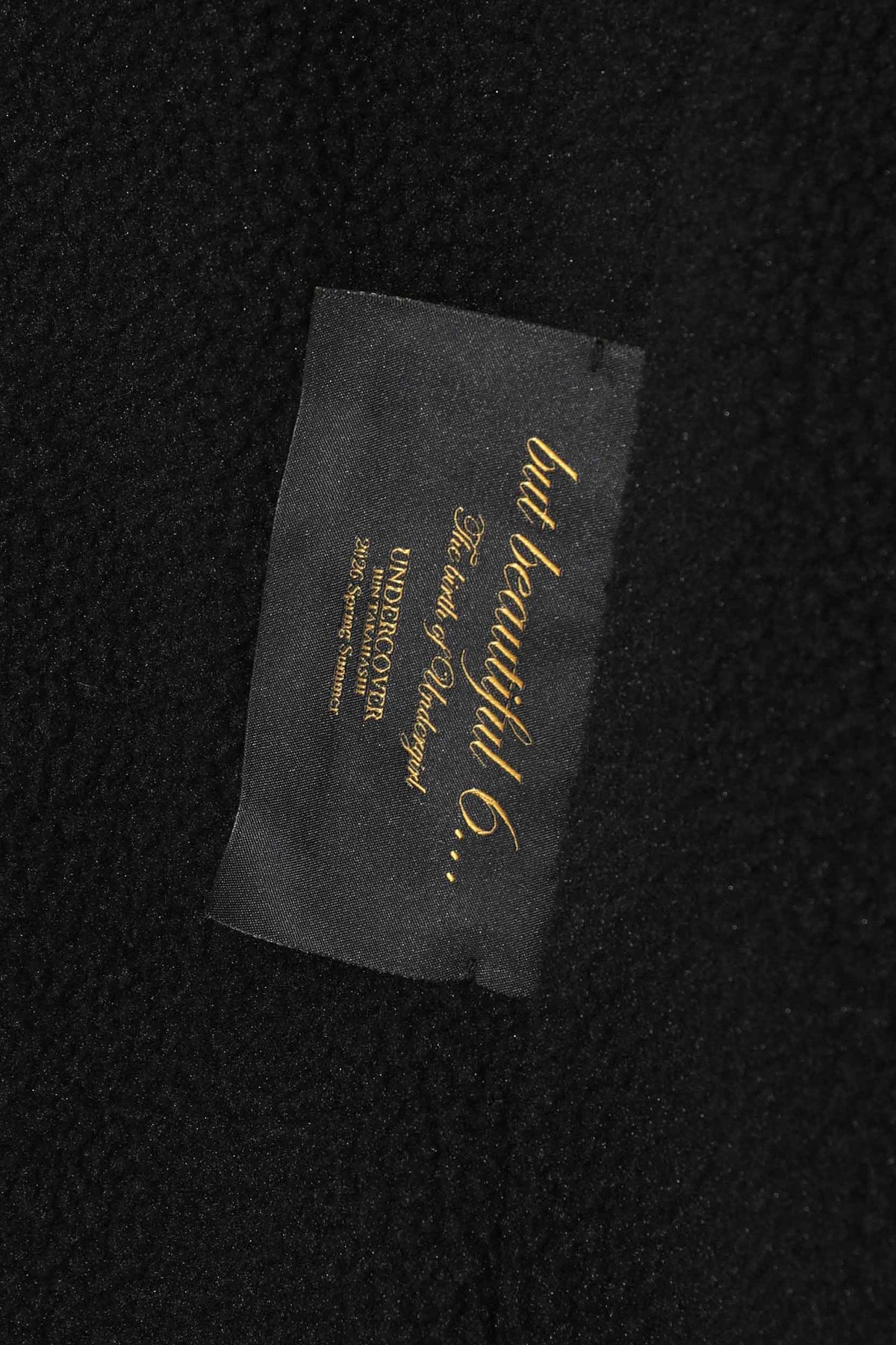 UNDERCOVER | ZIP FLEECE JACKET