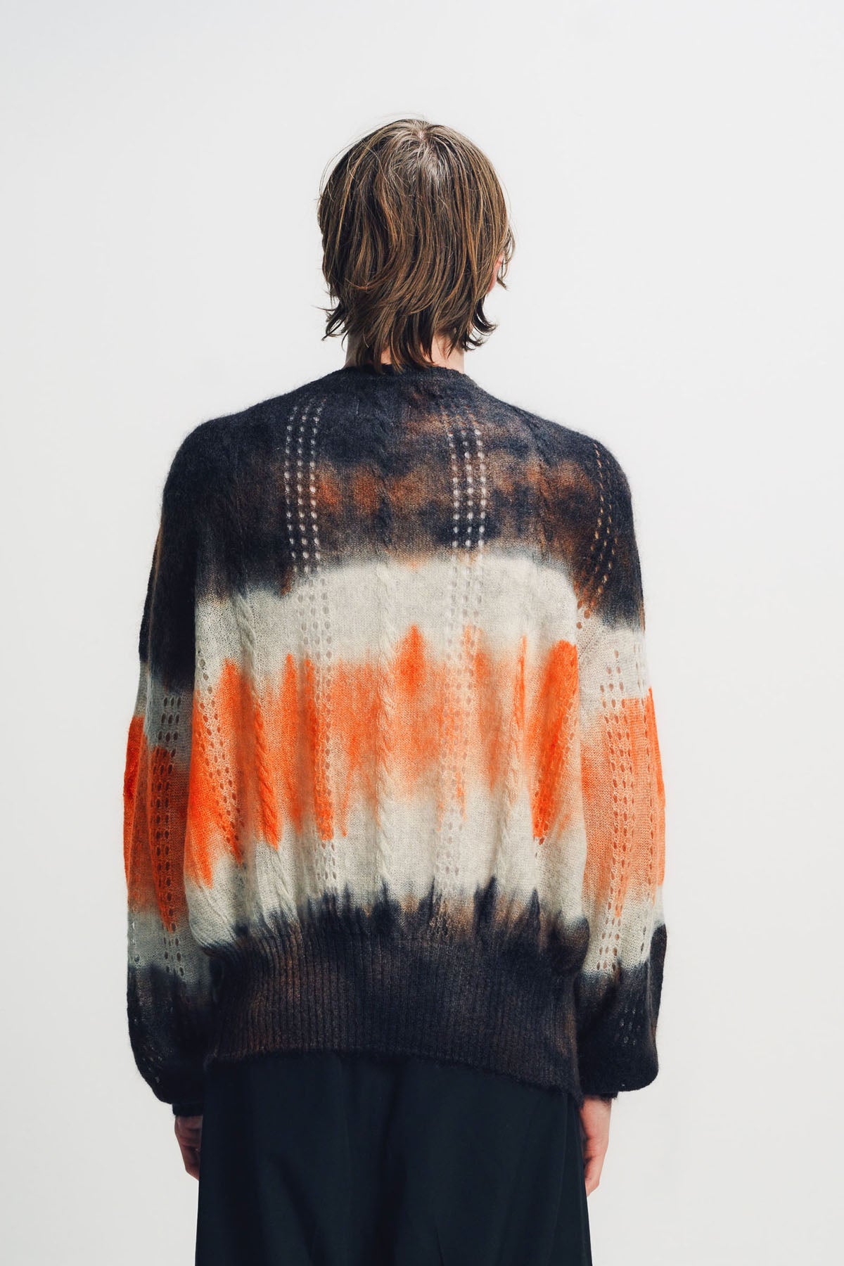 MAGLIANO | PSYCHEDELIC BIMBO CARDIGAN ORANGE MIX