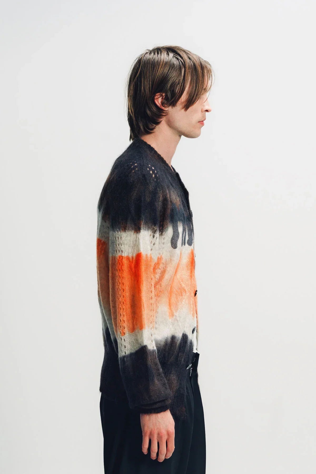 MAGLIANO | PSYCHEDELIC BIMBO CARDIGAN ORANGE MIX