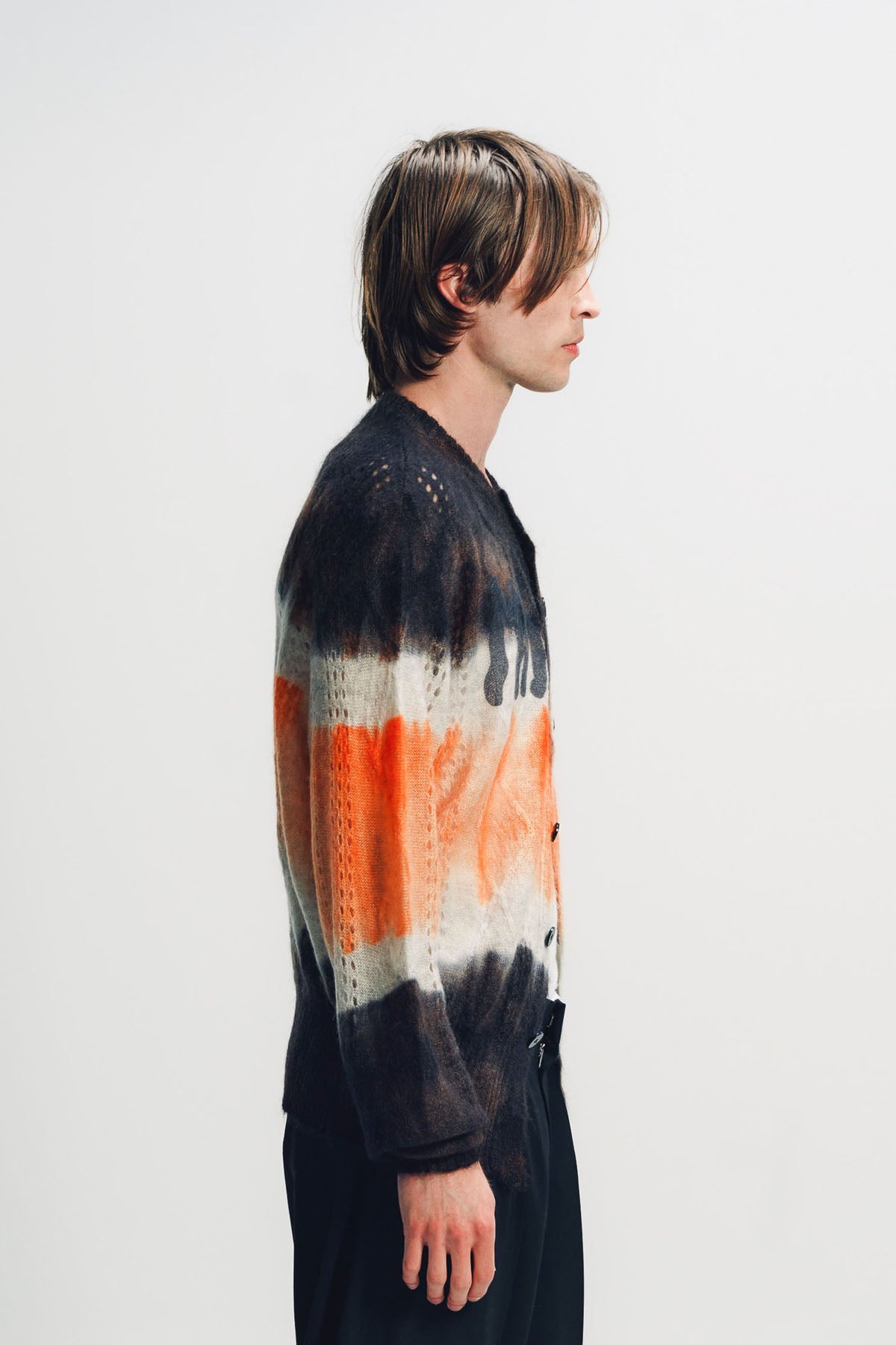 MAGLIANO | PSYCHEDELIC BIMBO CARDIGAN ORANGE MIX