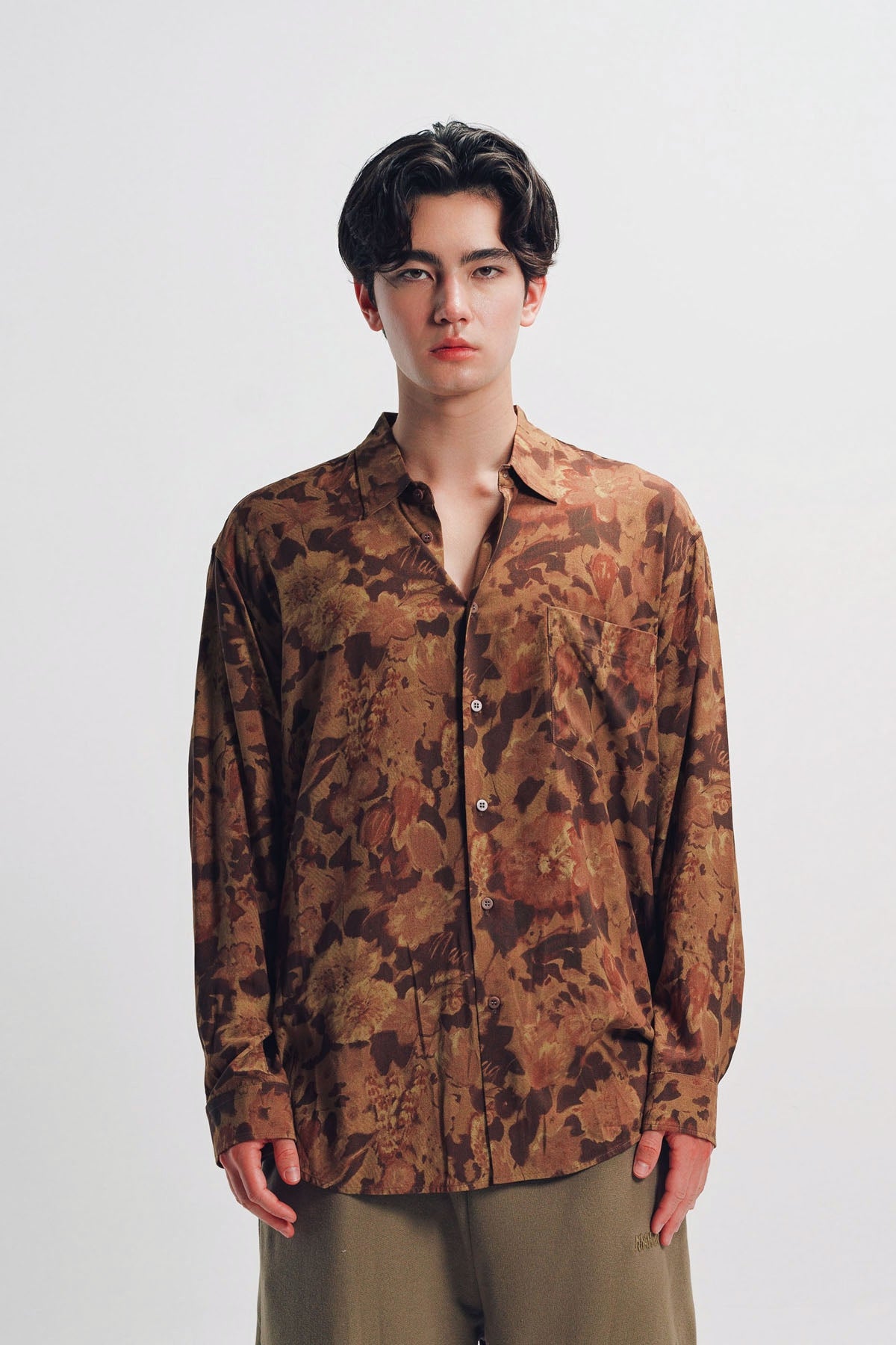 MAGLIANO | DRIED FLOWERS LONG SLEEVE SHIRT