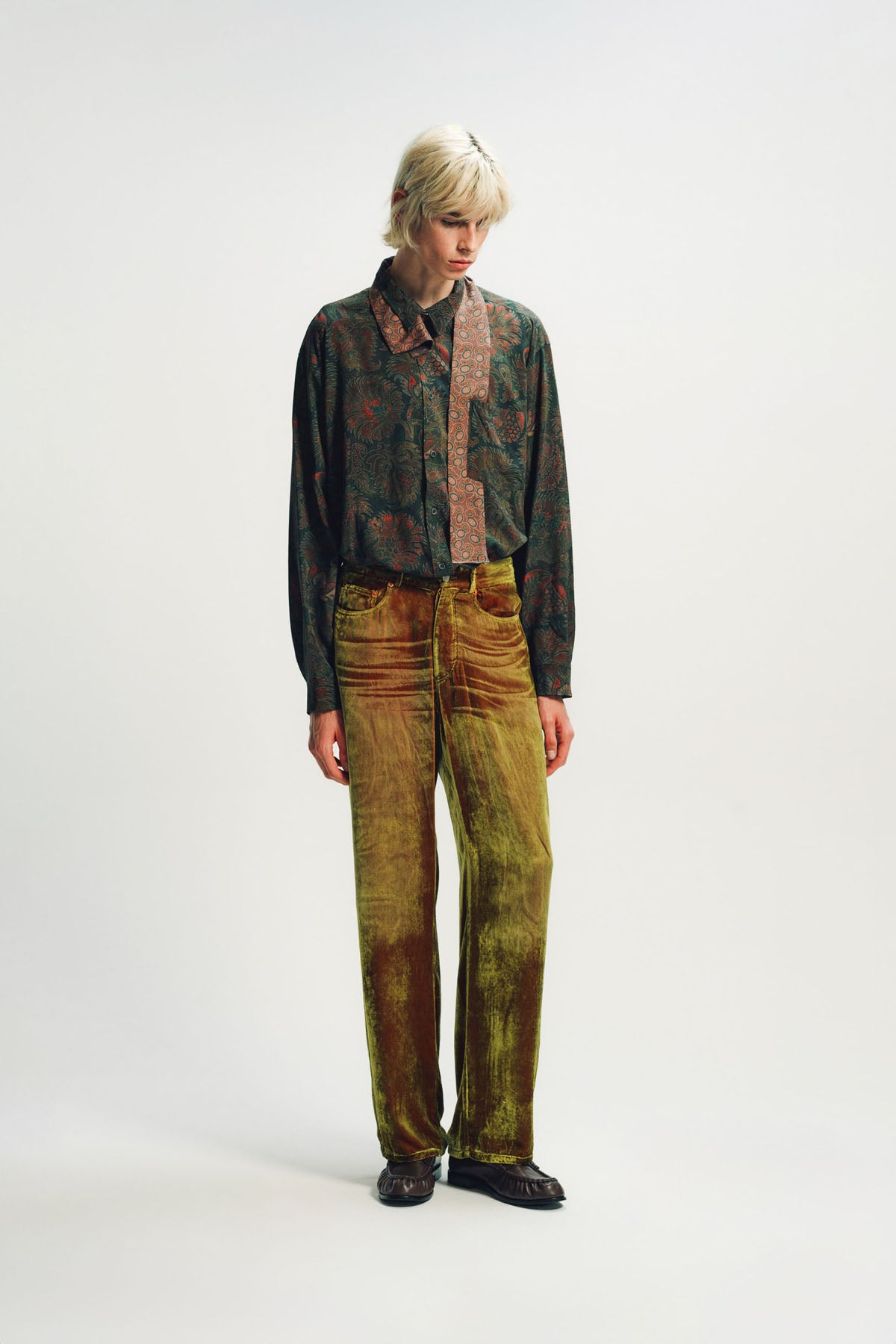 Magliano | Liquid Penna Long Sleeve Pomengrade Green
