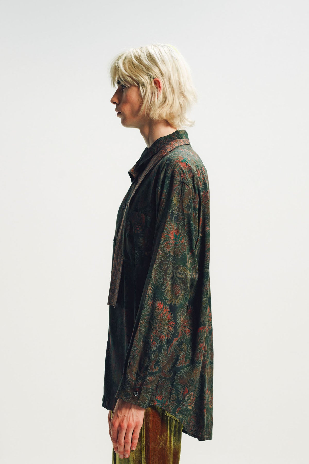 Magliano | Liquid Penna Long Sleeve Pomengrade Green