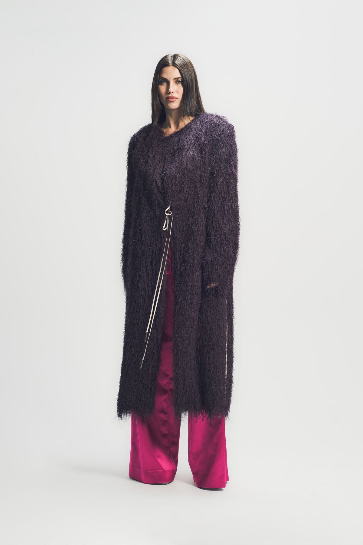 DRIES VAN NOTEN | FRINGED COAT