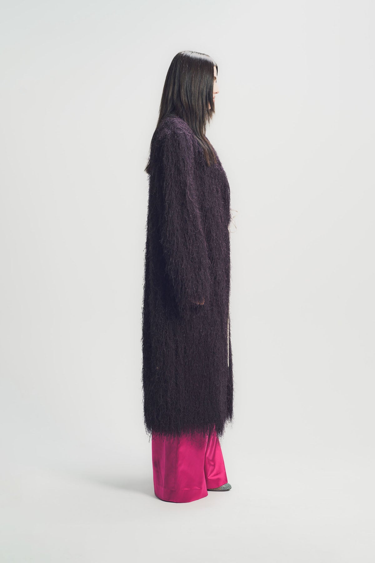 DRIES VAN NOTEN | FRINGED COAT