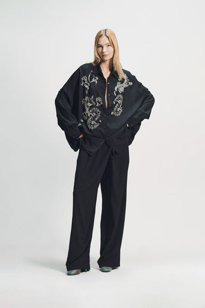 Dries Van Noten | Sequinned Long Sleeve Shirt