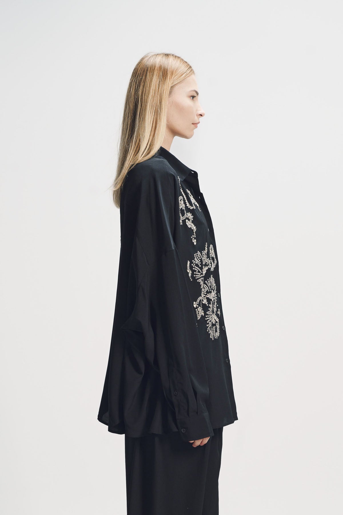 Dries Van Noten | Sequinned Long Sleeve Shirt