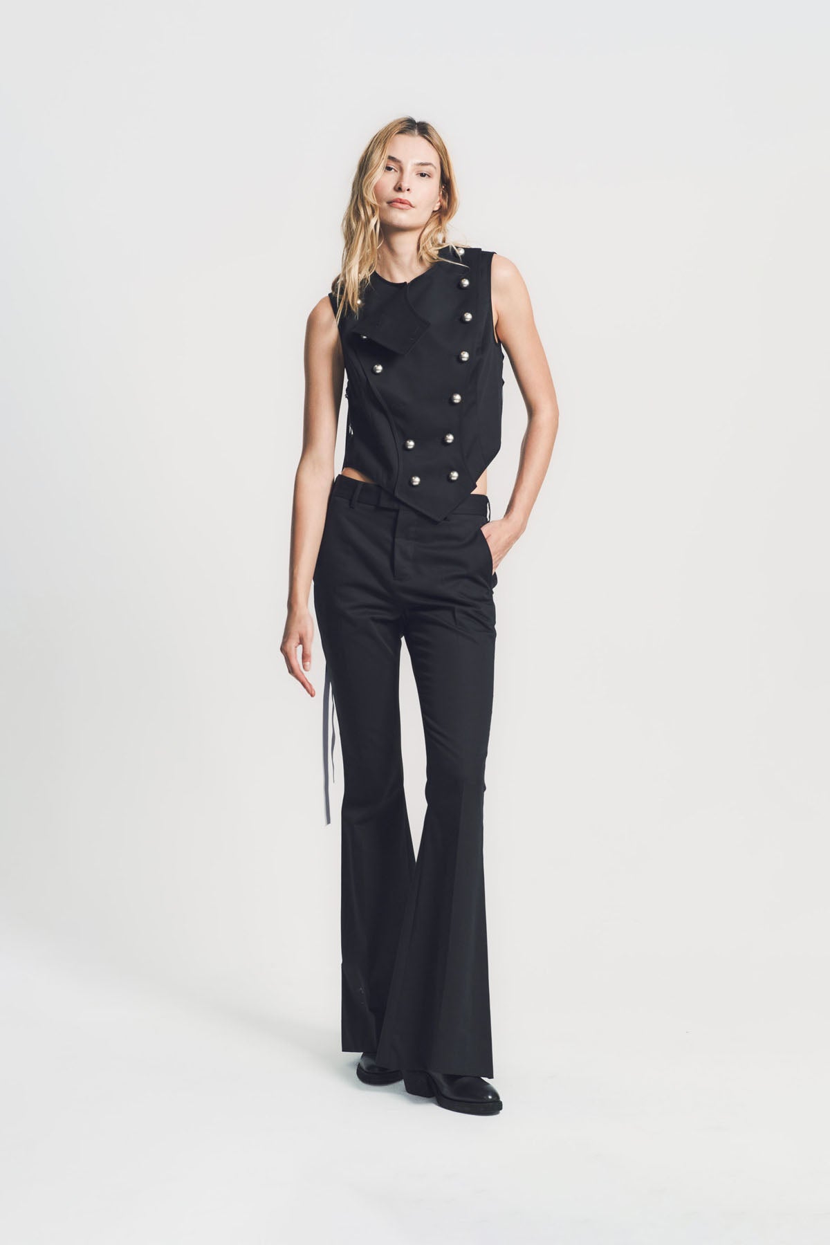 ANN DEMEULEMEESTER | GINA TAILORED WAISTCOAT