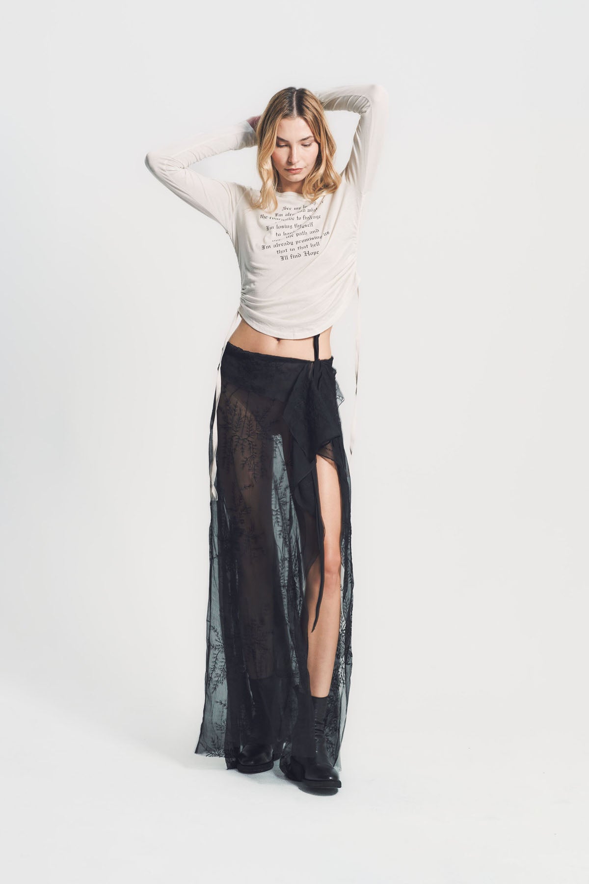 ANN DEMEULEMEESTER | JORUNN CROP TOP