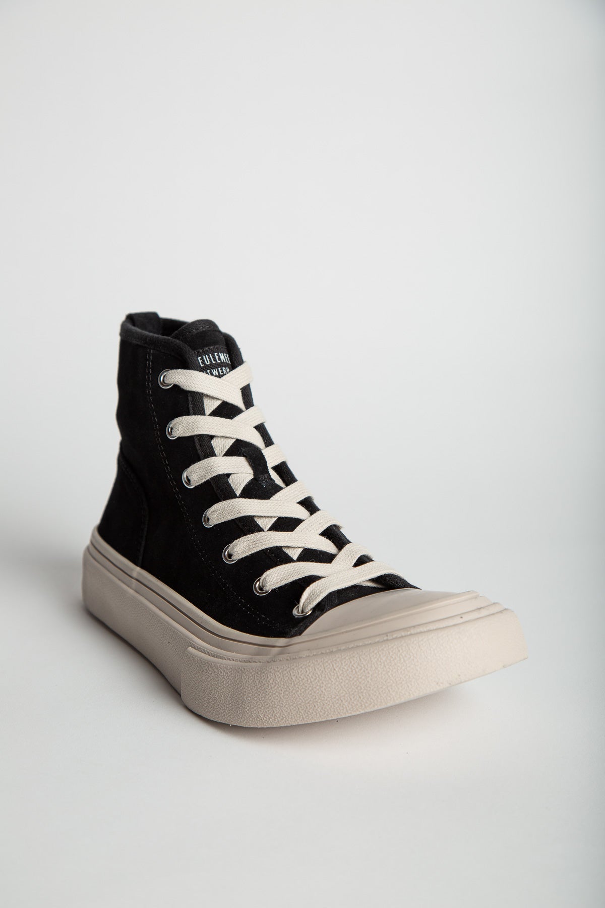 ANN DEMEULEMEESTER | SARIN VULCANIZED MID-TOP SNEAKERS