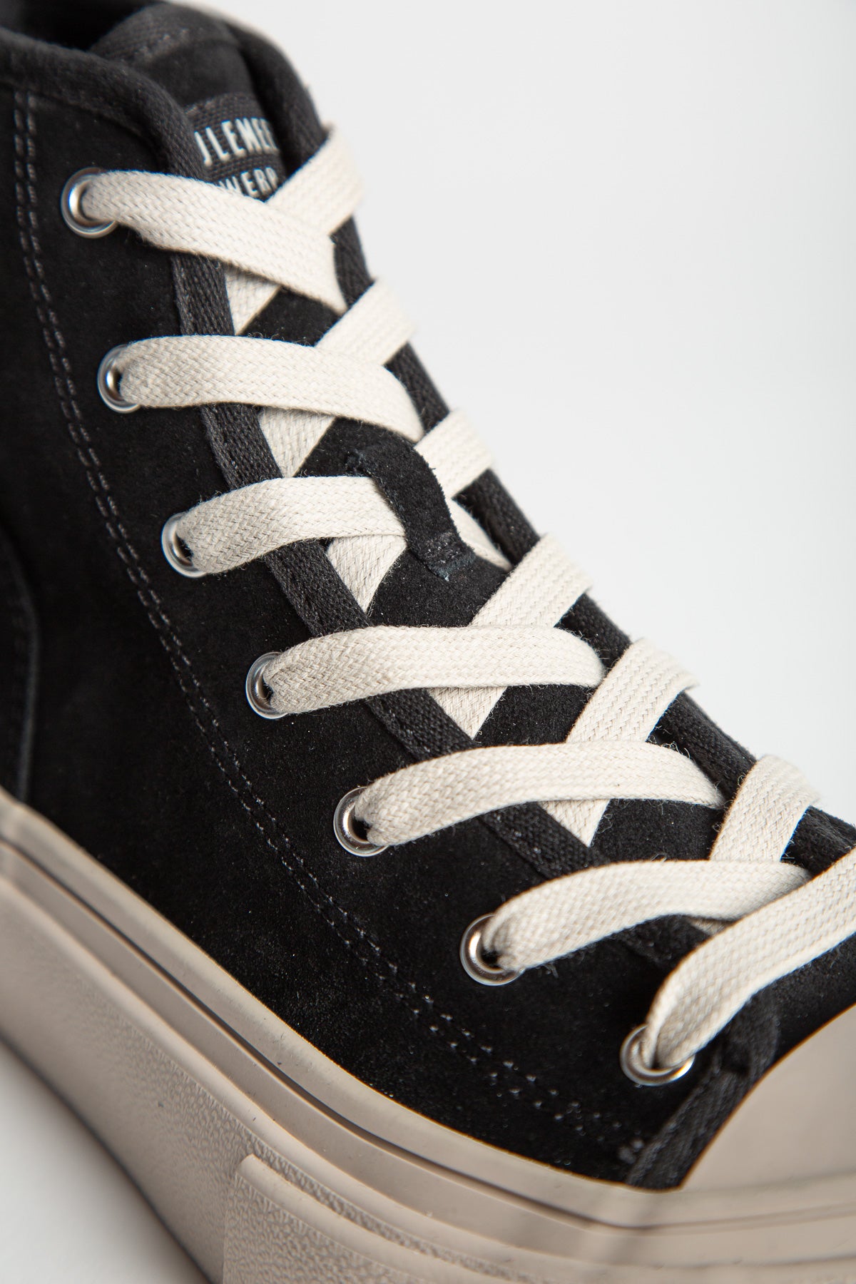 ANN DEMEULEMEESTER | SARIN VULCANIZED MID-TOP SNEAKERS