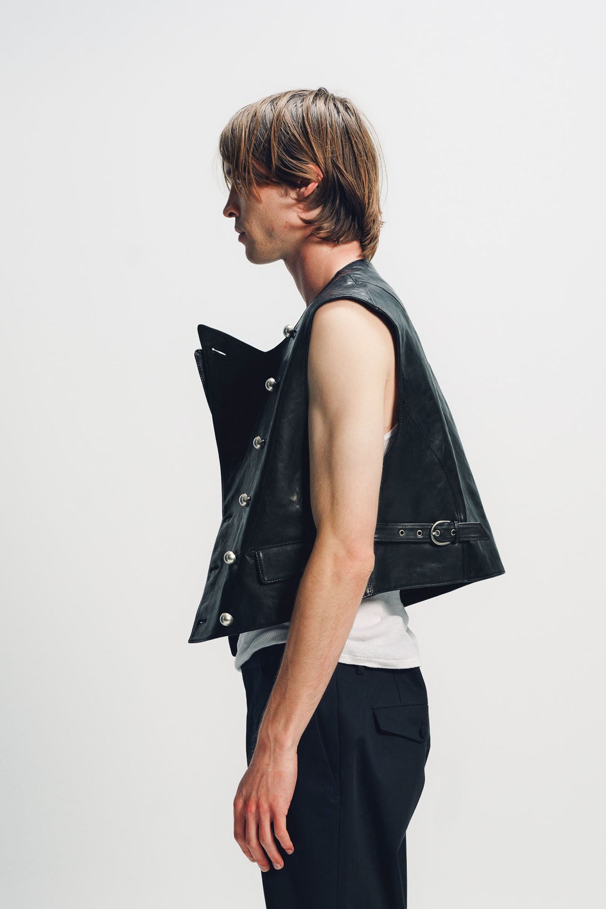 ANN DEMEULEMEESTER | DINO DOUBLE BREASTED WAISTCOAT