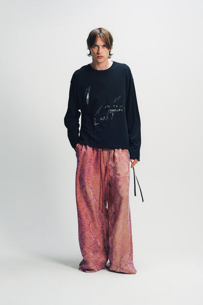ANN DEMEULEMEESTER | EMIL RELAX FIT LONG SLEEVE BOXY T-SHIRT