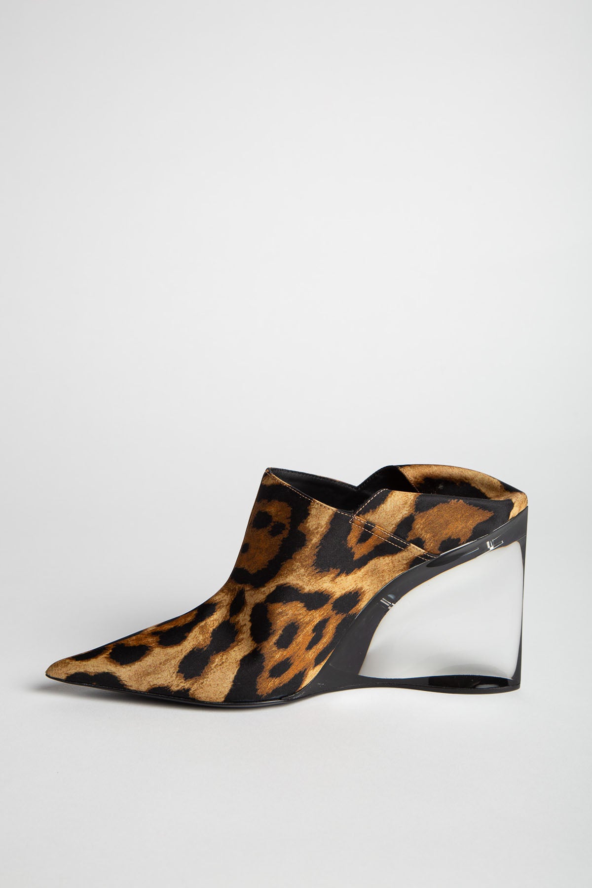 Alaïa | Invisible Mules in Printed Twill