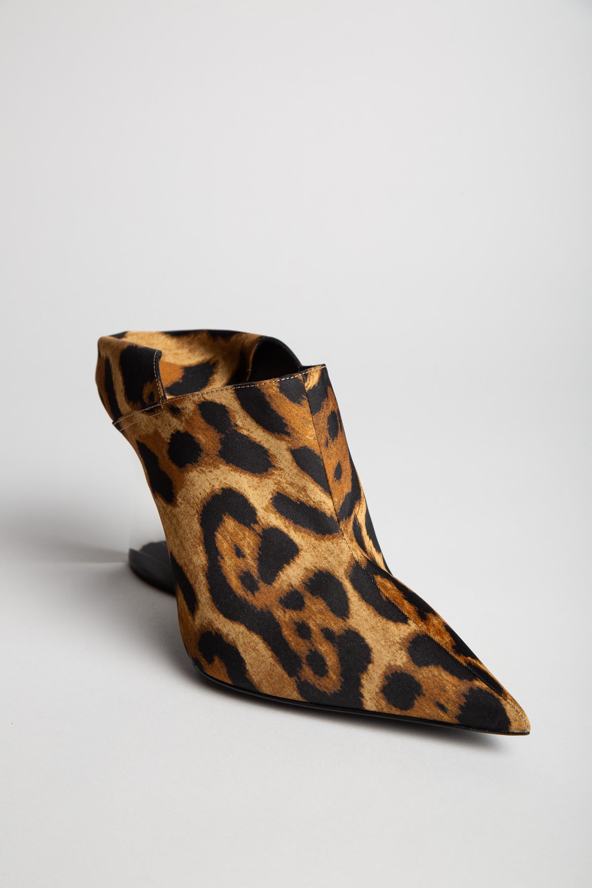 Alaïa | Invisible Mules in Printed Twill