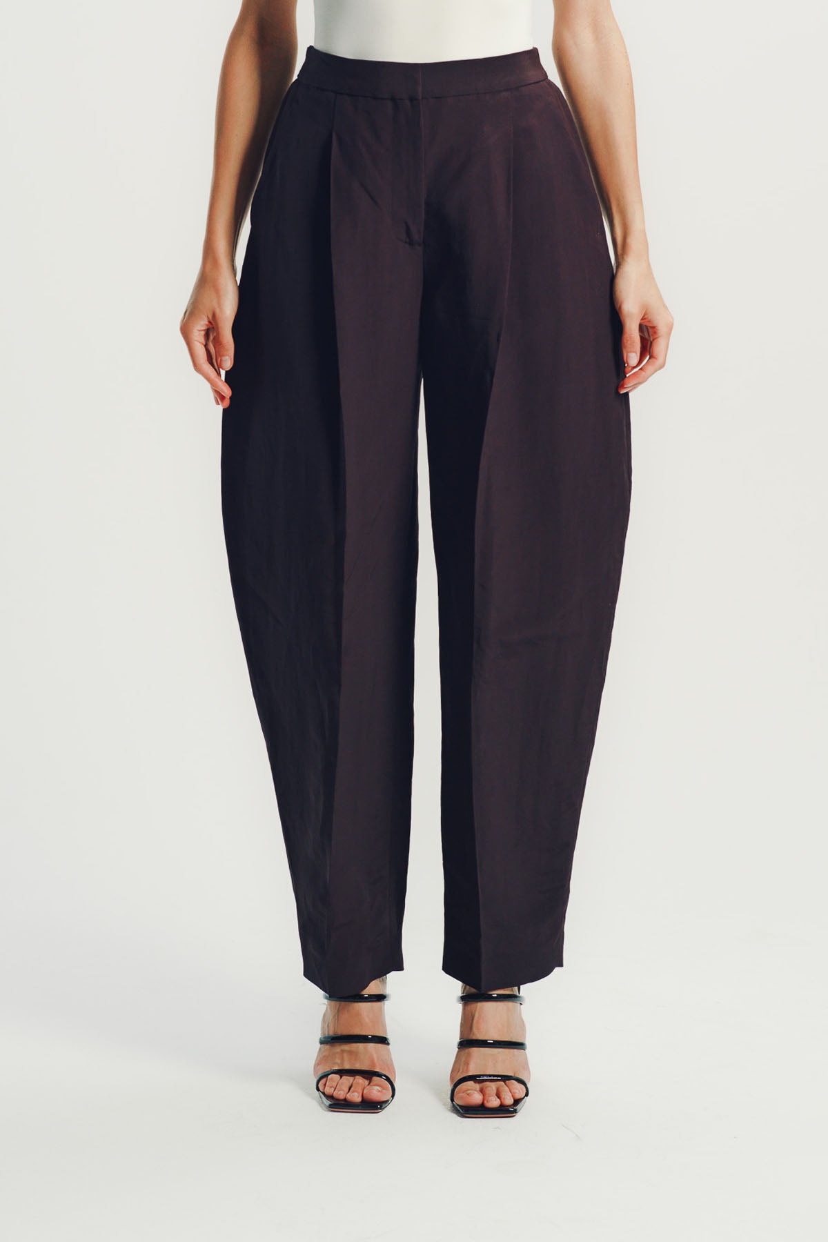 Alaïa | Paper-Touch Round Tailored Pants
