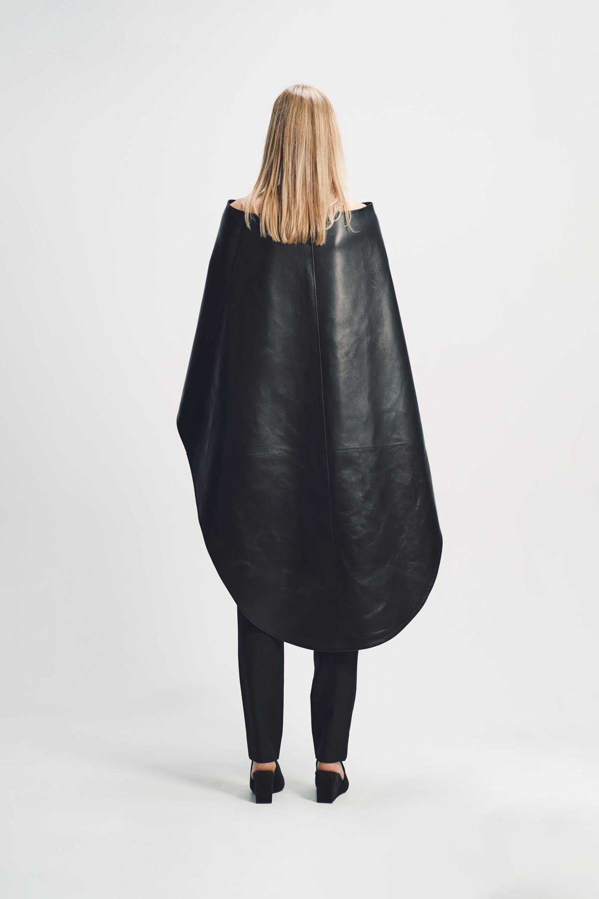 Balenciaga | Leather Cape