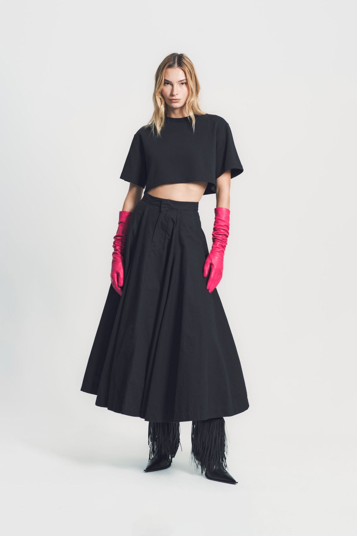 BALENCIAGA | CROPPED T-SHIRT