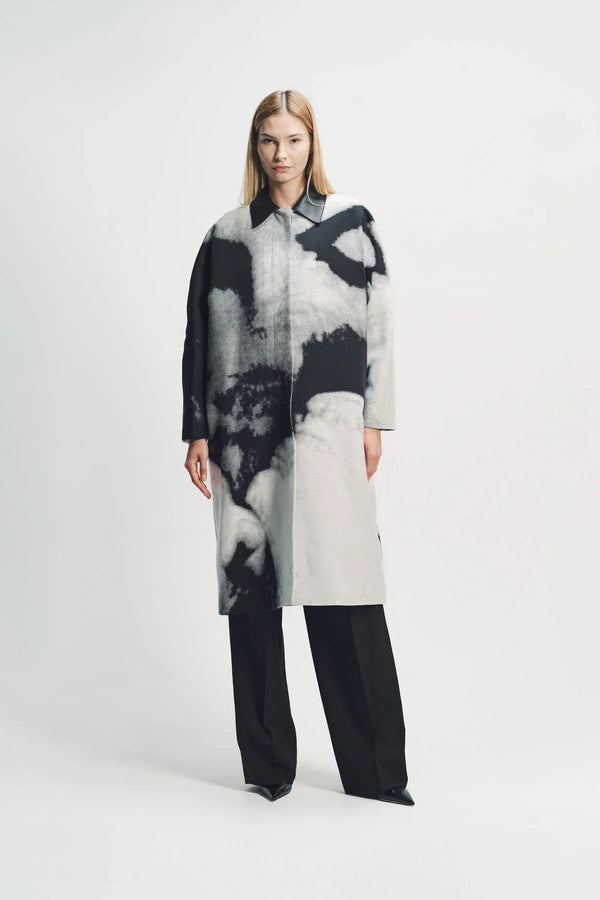 Givenchy | Portrait Car Coat