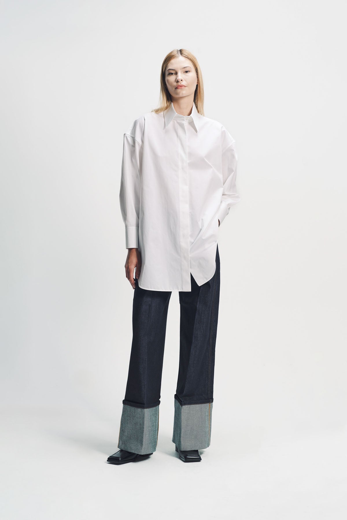 Givenchy | Raw Turn-Up Jeans