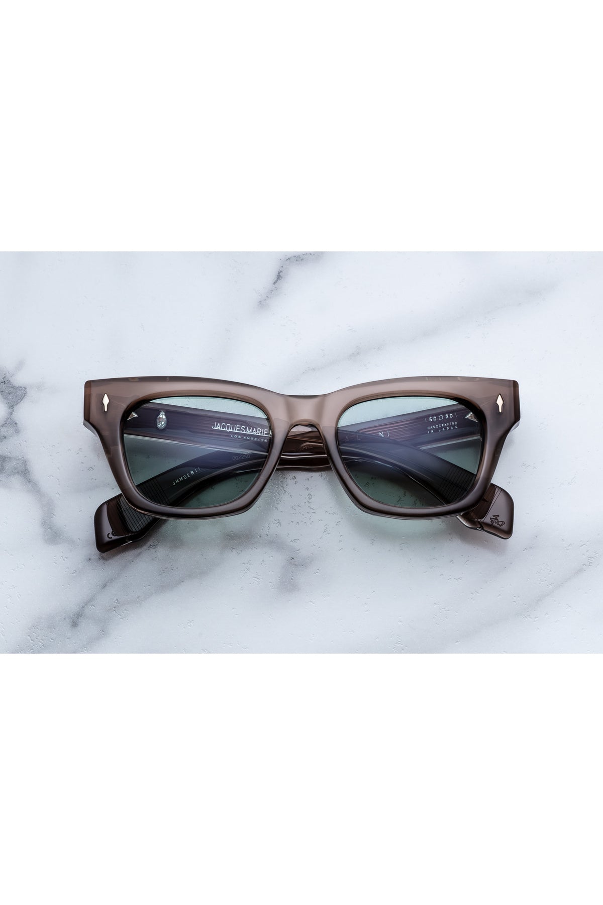 Jacques Marie Mage | Dealan Sunglasses in Dusty Jade