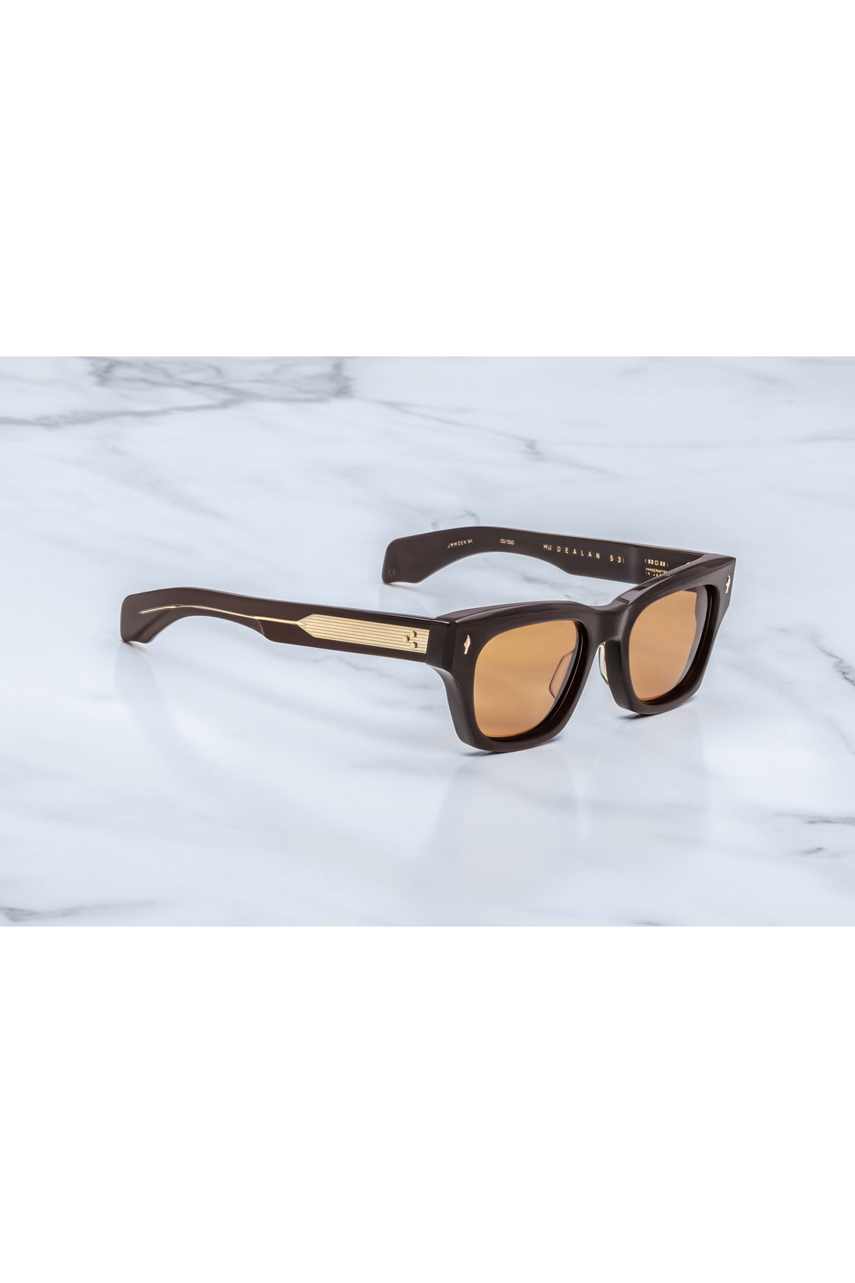 Jacques Marie Mage | Dealan 53 Sunglasses in Walnut