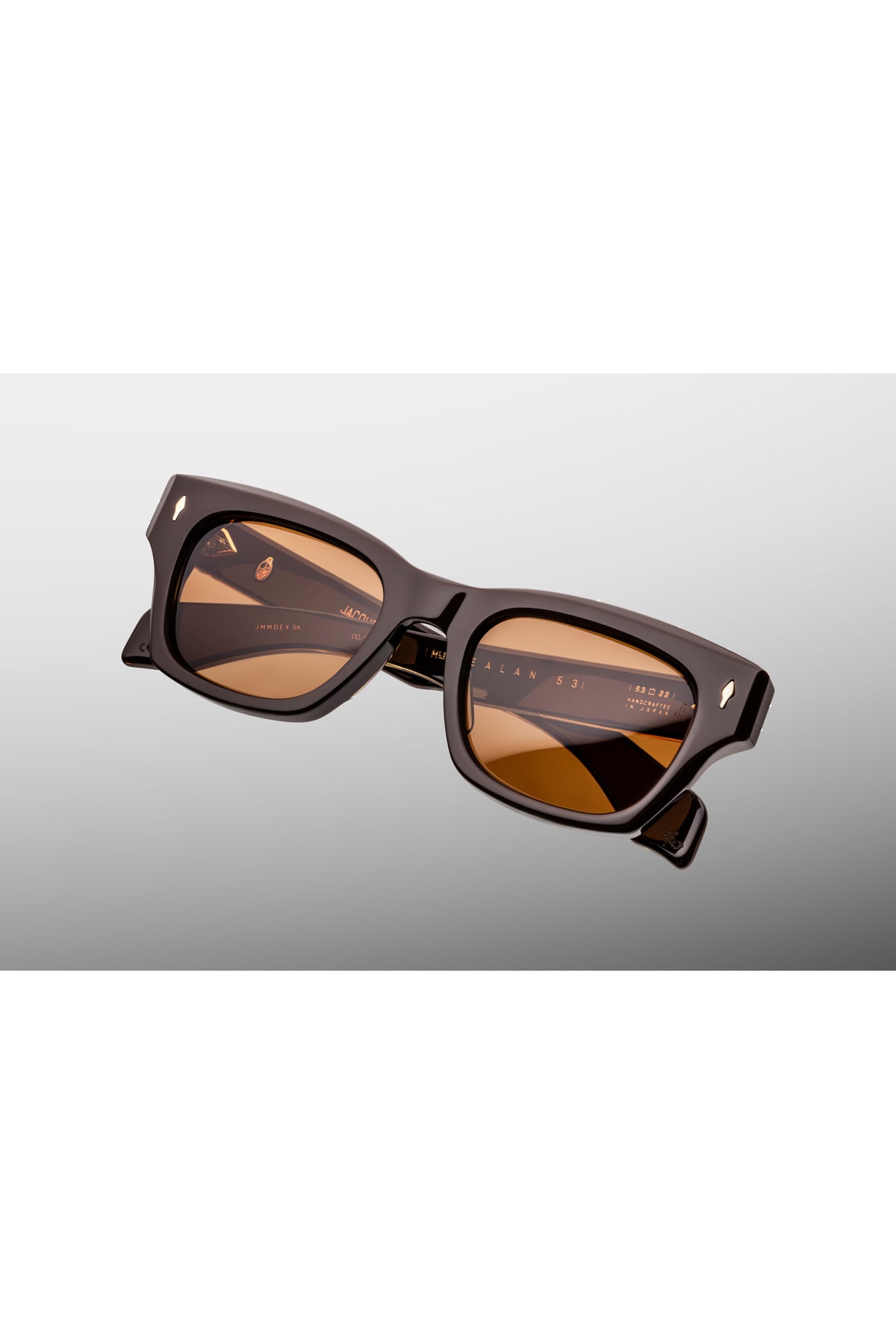 Jacques Marie Mage | Dealan 53 Sunglasses in Walnut