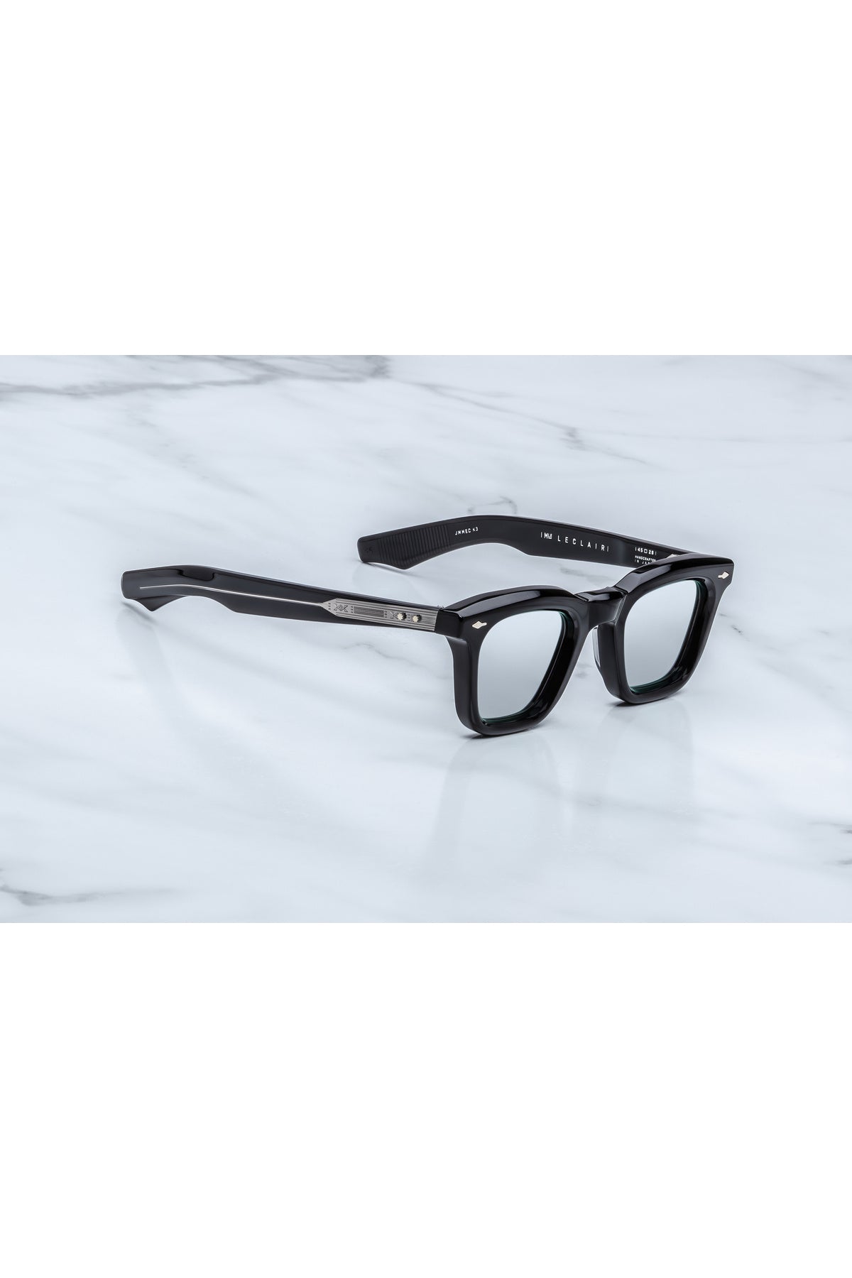 Jacques Marie Mage | Leclair Sunglasses in Black Mirror