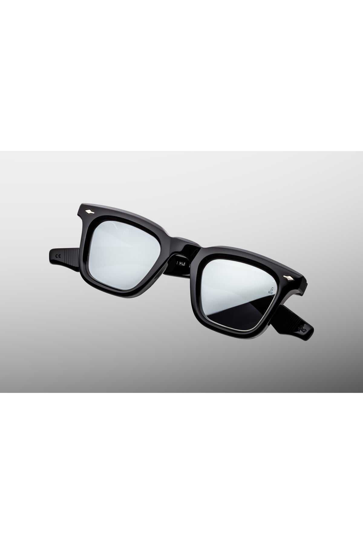 Jacques Marie Mage | Leclair Sunglasses in Black Mirror