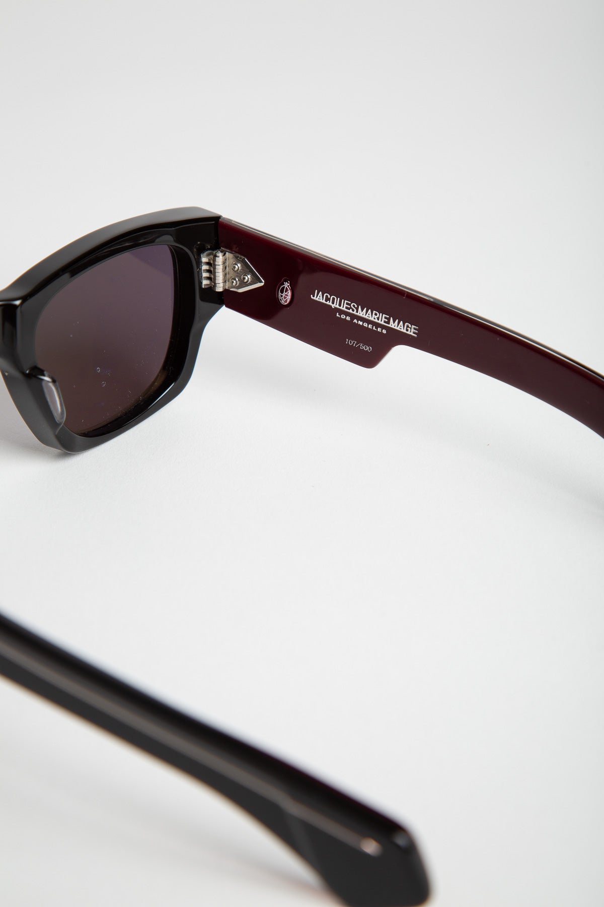 JACQUES MARIE MAGE | Dino Sunglasses in Bloodstone