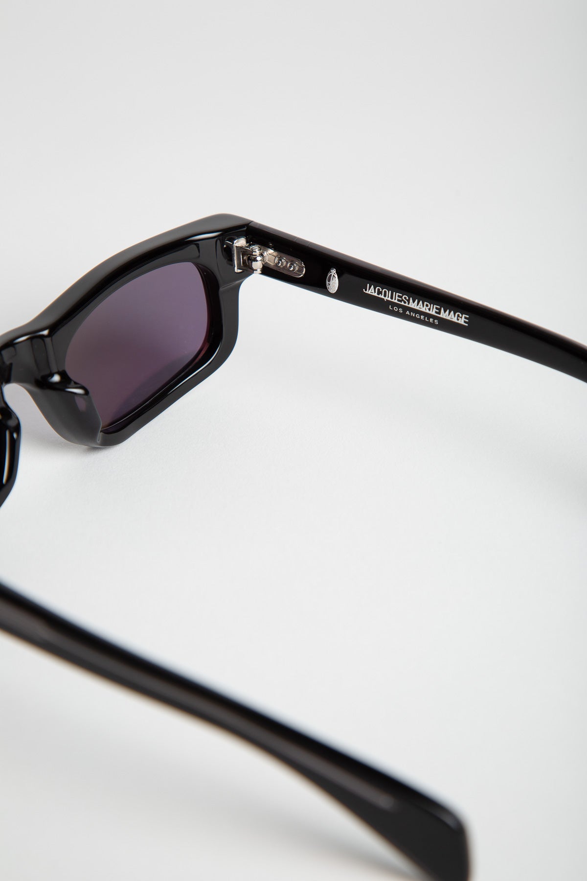 JACQUES MARIE MAGE | Initials Sunglasses in Black Mirror