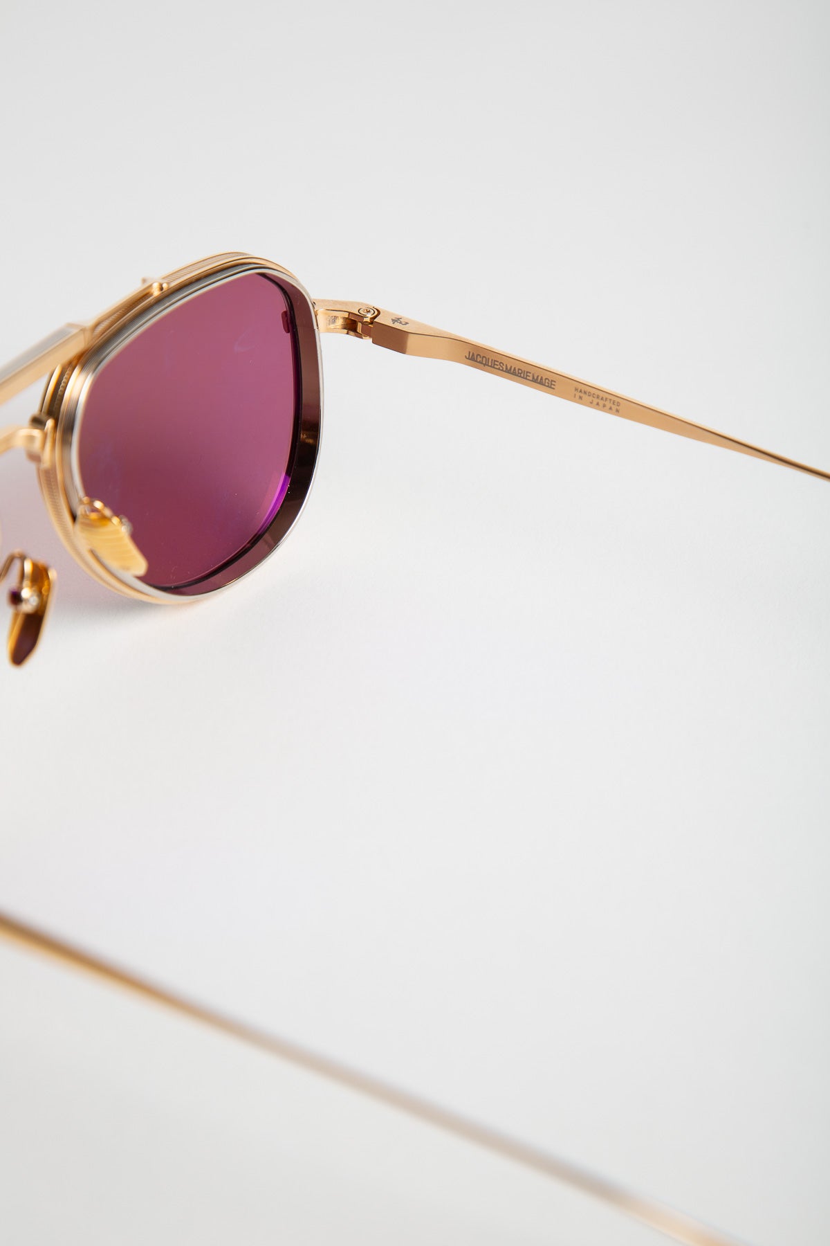 JACQUES MARIE MAGE | Commander Sunglasses in Champagne