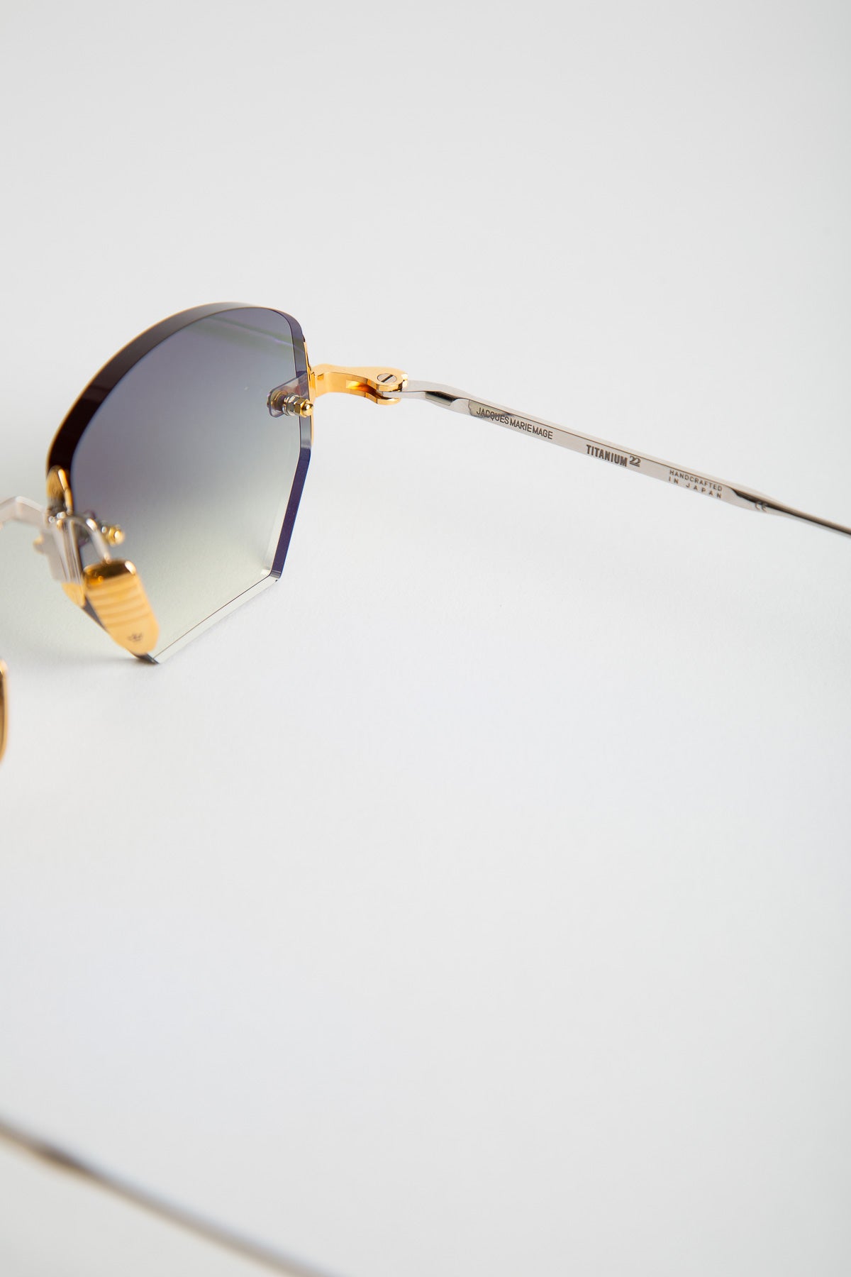 JACQUES MARIE MAGE | Oatman Sunglasses in Electrum